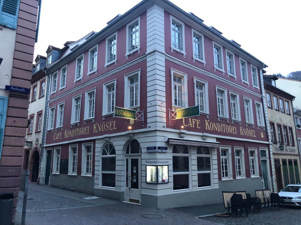 Cafe & Hotel Knoesel Heidelberg Exteriör bild