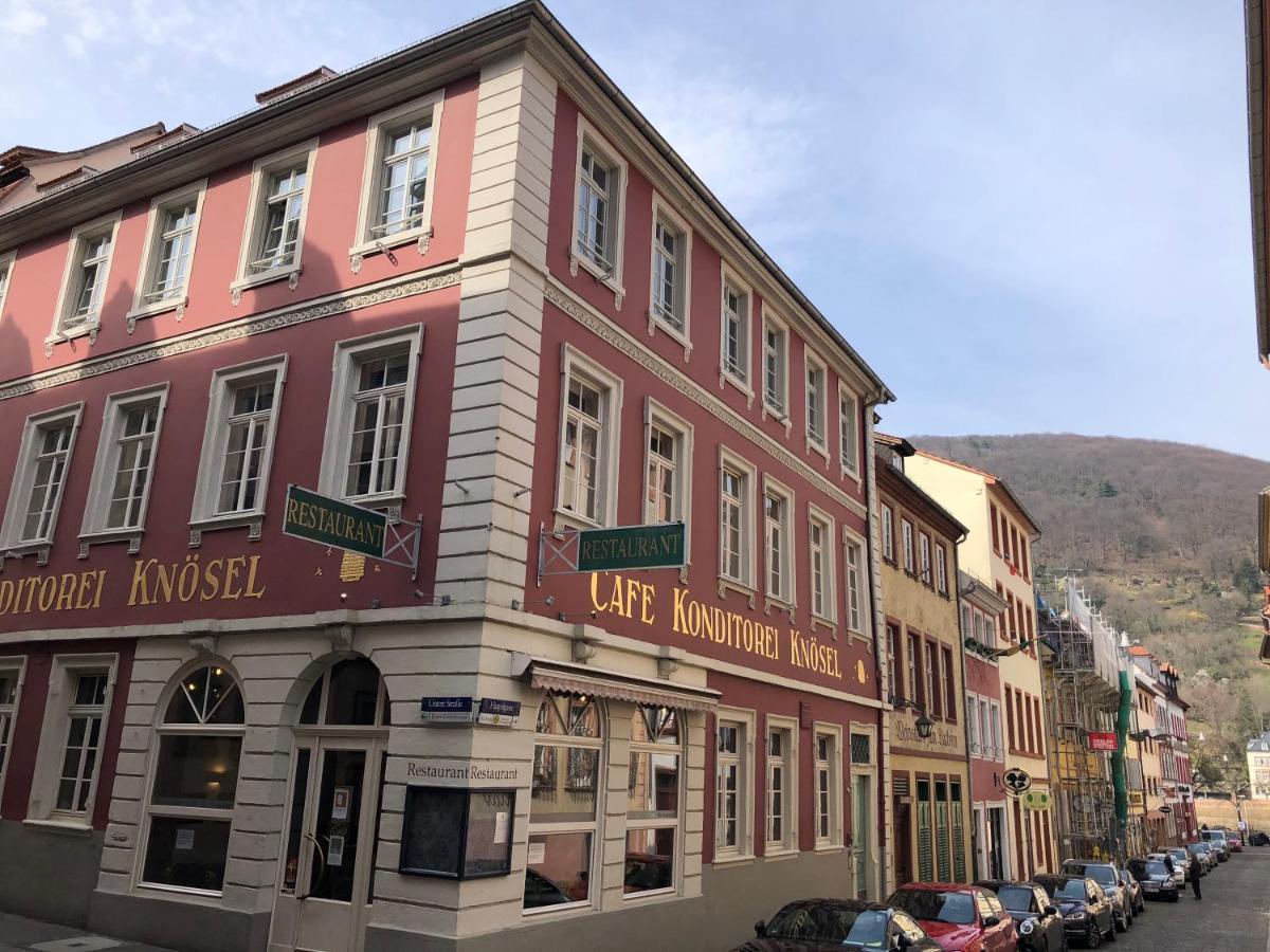 Cafe & Hotel Knoesel Heidelberg Exteriör bild