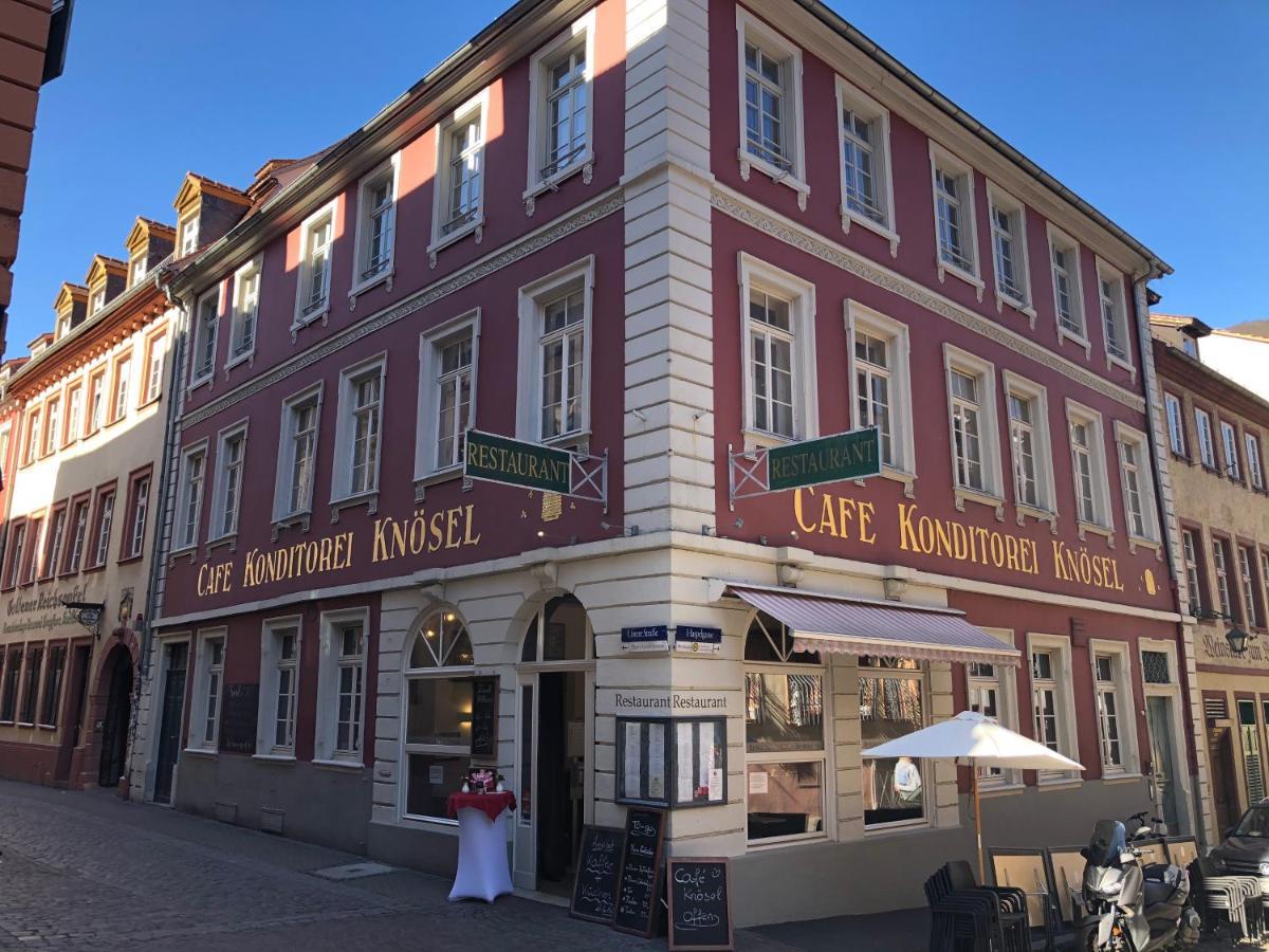 Cafe & Hotel Knoesel Heidelberg Exteriör bild