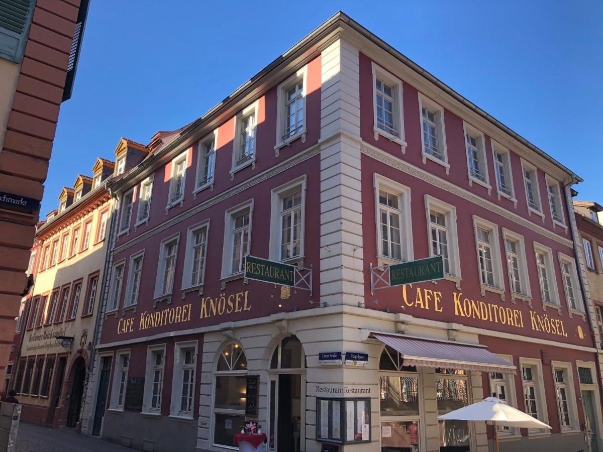 Cafe & Hotel Knoesel Heidelberg Exteriör bild